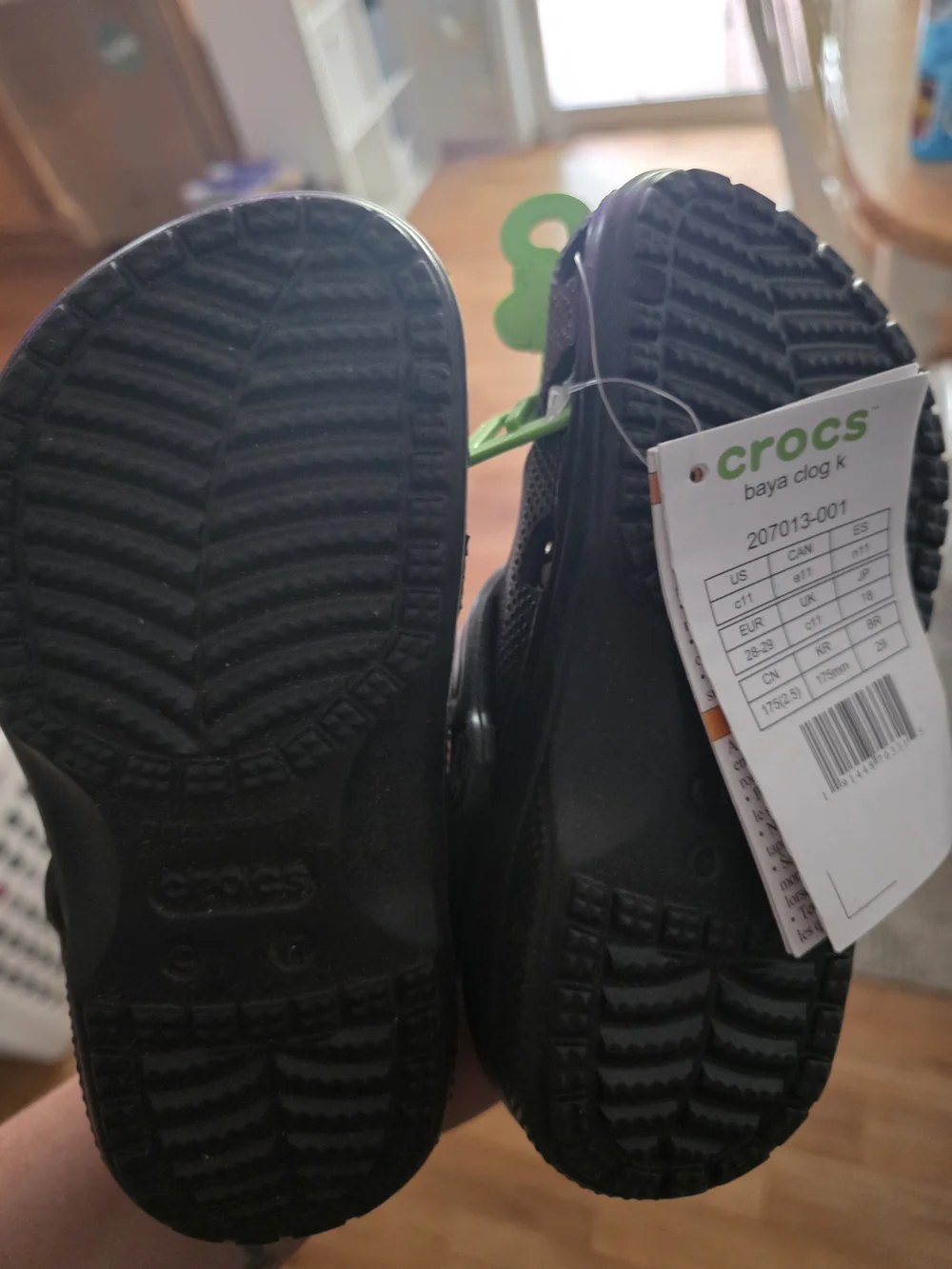 Crocs Kids Classic Clog - Black